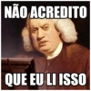 NÃO ACREDITO
QUE EU LI ISSO