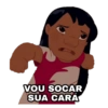 VOU SOCAR
SUA CARA