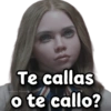 Te callas
@Giseelove_Stickers
o te callo?