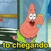 O to chegando