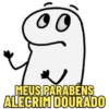 O MEUS PARABÉNS ALECRIM DOURADO