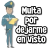 Multa por dejarme en visto @rose.stickers