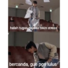 halah tugas gajelas bikin stress econvouts bercanda, gue pgn lulus