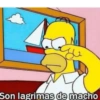 Son lagrimas de macho