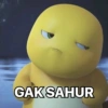 GAK SAHUR