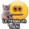 Le regala un
michi
