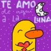 TE AMO de aqui a la LUNA