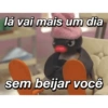 lá vai mais um dia sem beijar você
