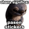 ohana significa: geysiov pasen stickers