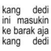 kang dedi ini masukin ke barak aja dedi kang