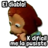 El diablo! K difícil me la pusiste