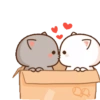 Mochis Peach Cat Animados 28