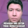 MENAHAN DIRI UNTUK TIDAK BERKATA KASAR