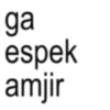 ga espek amjir