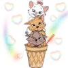 Gatito Toulouse Disney 🐈💙 10