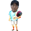 Papa squid game  9