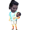 Papa squid game  6