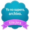 Yo no supero, archivo. Ella jura
