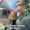 ا TIDAK ADA DOKSLI INI HOAX