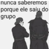 nunca saberemos porque ele saiu do grupo