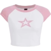 Kaos crop top  7