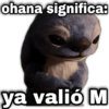 ohana significa: geysioy ya valió M