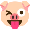Emoji iPhone Pig 🐷 12