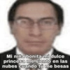 Mi niña bonita mi dulce princesa me siento en las nubes cuando tú me besas