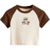 Kaos crop top  26
