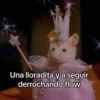 Una lloradita y a seguir derrochando flow