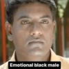Emotional black male