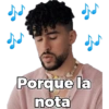 Porque la nota
