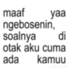 maaf yaa ngebosenin, soalnya di otak aku cuma ada kamuu deciwilllec08