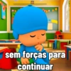 sem forças para continuar