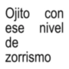 Ojito con ese nivel de zorrismo