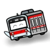 Cartoon krl commuterline 12