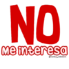NO Me interesa @Harley_Stickere