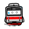 Cartoon krl commuterline 16