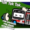 Cartoon krl commuterline 18