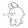 𓂅 ˑ ִֶָ rabbit ♡ 16