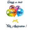 Desejo a você
Paz
Sande Amor
Feliz Aniversário!