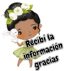 Recibí la
información
gracias