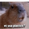 vc usa plastico?