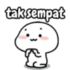 tak sempat