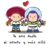 Te AMO Hasta el infinito y más allá