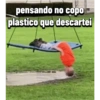 pensando no copo
plastico que descartei