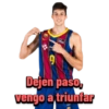 9
Dejen paso,
vengo a triunfar