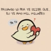 PASSANDO SÓ PRA TE DIZER QUE... EU TE AMO MIL MILHÕES! PA TU J.L