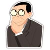 Stickers Asistente (Yes man) 7