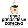 sss Tengo ganas de un cafecito @harley stickers